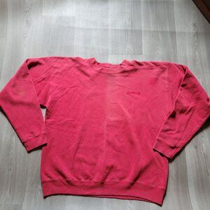 Levis Red Heavy Crewneck Sweatshirt Size L